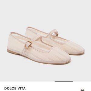 Dolce Vita Women's Tan Mary Jane Flats